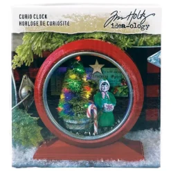 Carcasa de Reloj Rojo Idea-Ology Tim Holtz