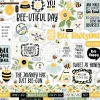 Cardstock Stickers Element Bee Happy Echo Park 30x30cm