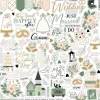 Cardstock Stickers Elements Marry Me Echo Park
