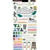 Cardstock stickers The Flower Emporium 49 and Market