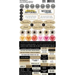 Cardstock stickers The Flower Emporium 49 and Market