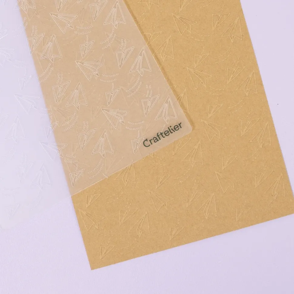 Carpeta de embossing Aviones de papel Craftelier