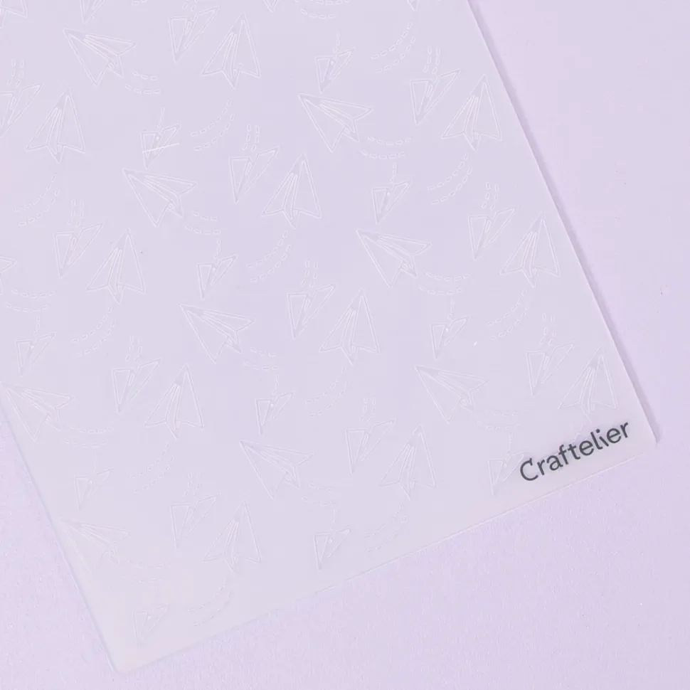 Carpeta de embossing Aviones de papel Craftelier