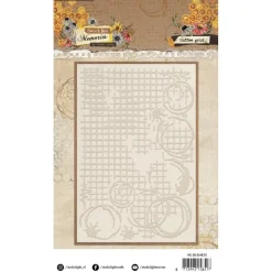 Carpeta de embossing Coffee Grid Sweet Bee Memories Studio Light