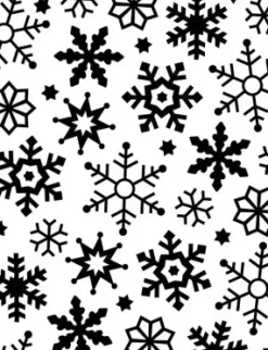 Carpeta de Embossing Copos de Nieve Grandes Artemio