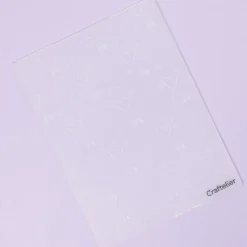 Carpeta de embossing Corazones y Arcoíris Craftelier