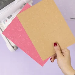 Carpeta de embossing Corazones y Arcoíris Craftelier