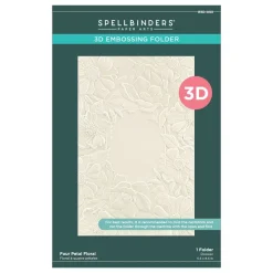 Carpeta de embossing 3D Four Petal Floral Spellbinders