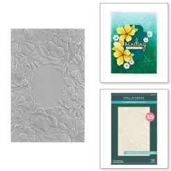 Carpeta de embossing 3D Four Petal Floral Spellbinders