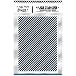 Carpeta de embossing Diagonales Florileges Design