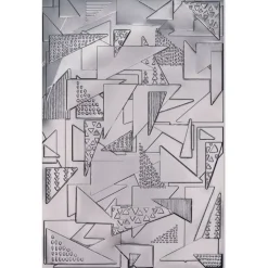 Carpeta de Embossing Doodle Triangles Sizzix