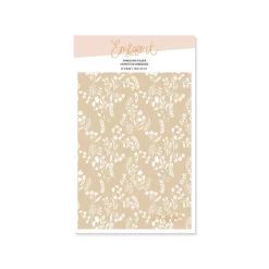 Carpeta de Embossing Flores Vintage Emboss it! Lora Bailora