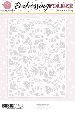 Carpeta de embossing Flores North Elena Roche
