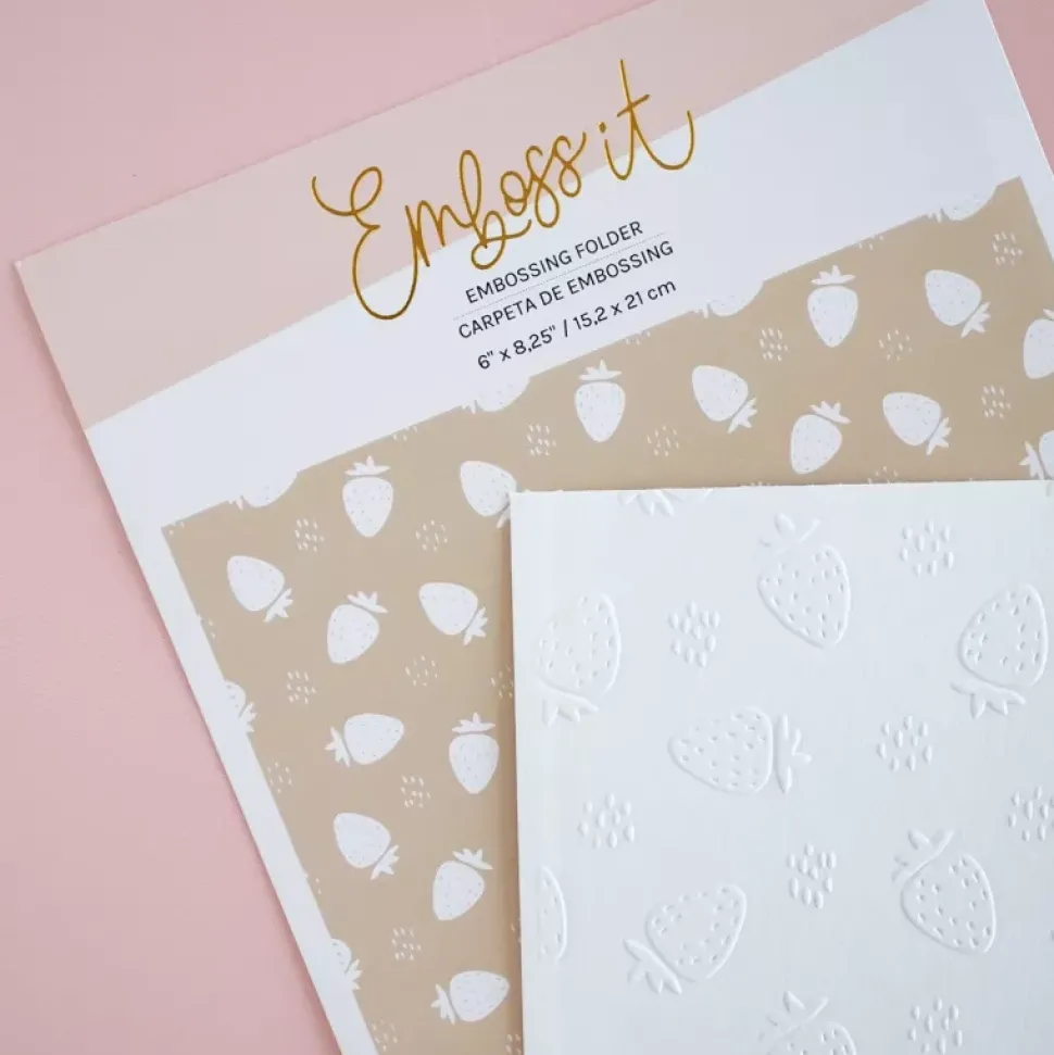 Carpeta de embossing Fresitas Emboss it! Lora Bailora