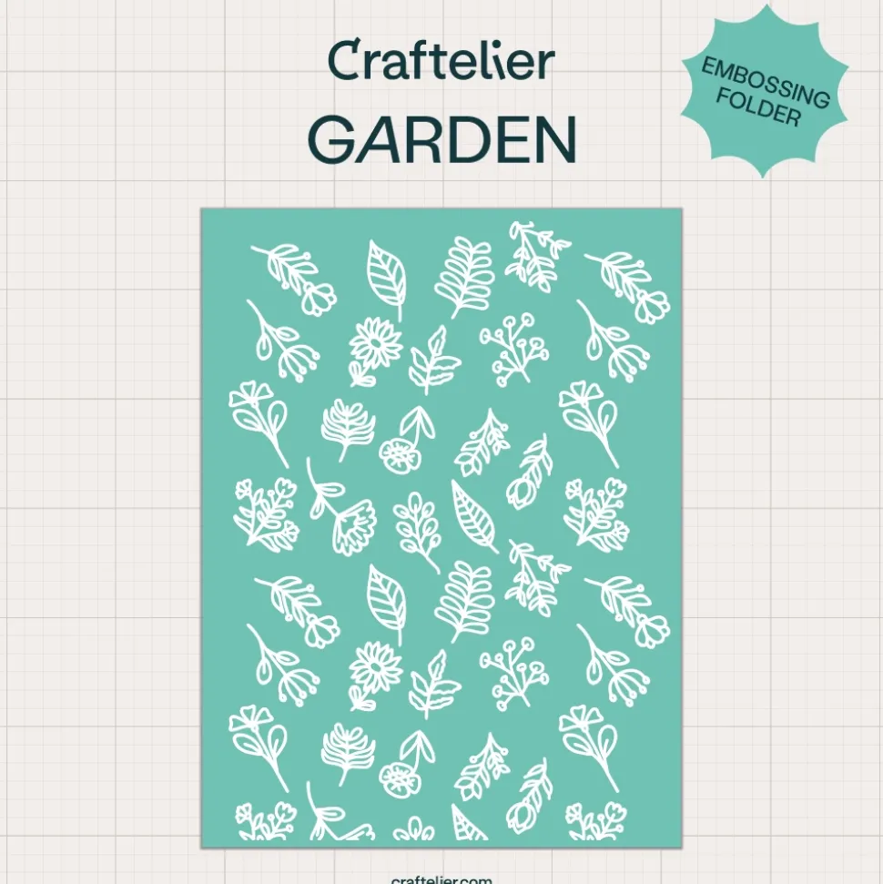 Carpeta de embossing Jardín Craftelier