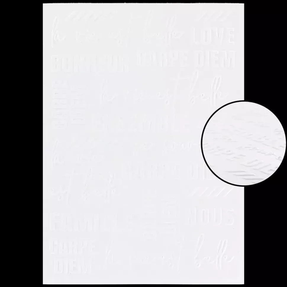 Carpeta de embossing La vie est belle Florileges Design