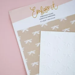 Carpeta de embossing Libélulas Emboss it! Lora Bailora