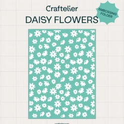 Carpeta de embossing Margaritas Craftelier
