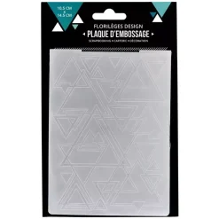 Carpeta de embossing Mix de triángulos Florileges Design