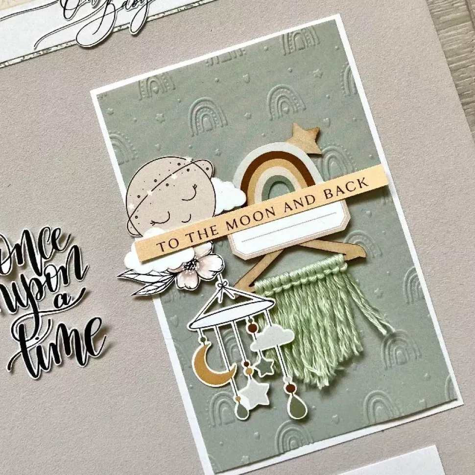 Carpeta de embossing Over the Rainbow À Petits Pas Florilèges Design