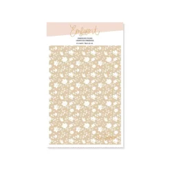 Carpeta de Embossing Peonias Emboss it! Lora Bailora