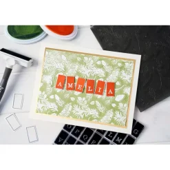 Carpeta de embossing Pines Sizzix