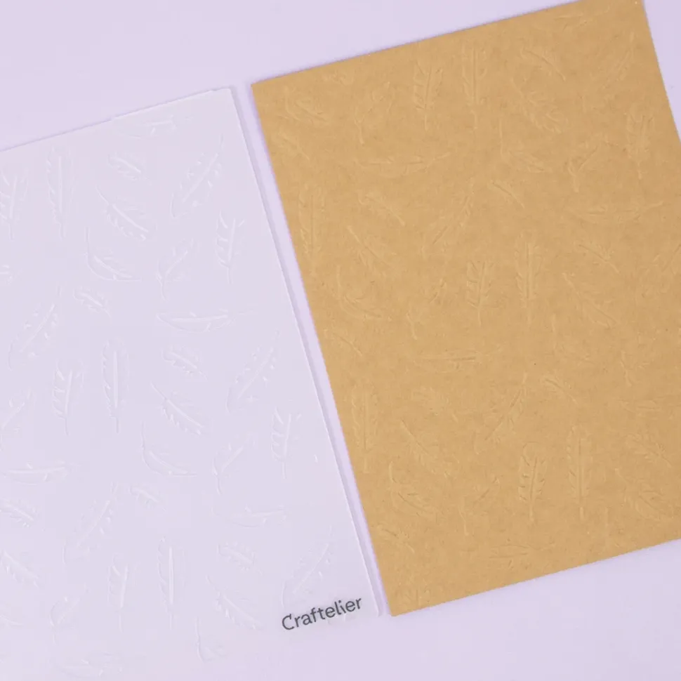 Carpeta de embossing Plumas Craftelier