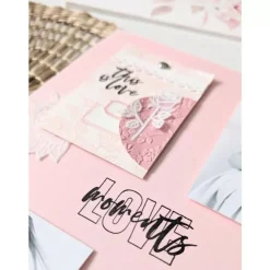 Carpeta de embossing Rosas La Vie en Rose Florilèges Design