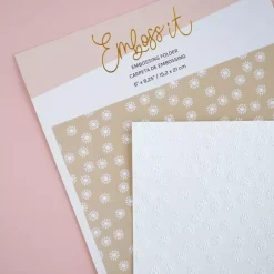Carpeta de embossing Soles Emboss it! Lora Bailora