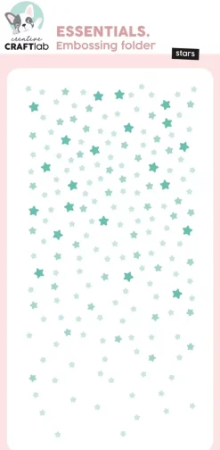 Carpeta de embossing Sprinkling Stars Essentials Creative Craftlab Studio Light