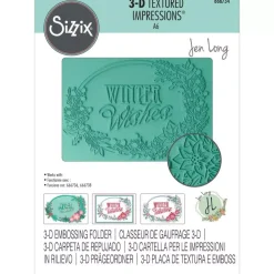 Carpeta de embossing Winter Wishes Sizzix
