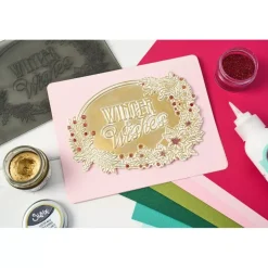 Carpeta de embossing Winter Wishes Sizzix