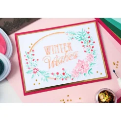 Carpeta de embossing Winter Wishes Sizzix