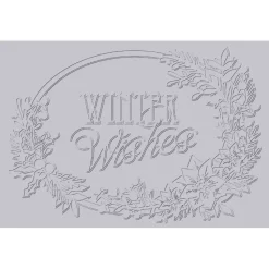 Carpeta de embossing Winter Wishes Sizzix