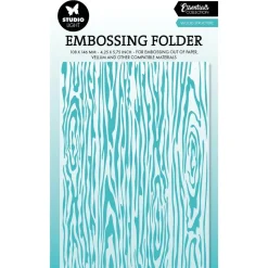 Carpeta de embossing Wooden Planks Essentials Studio Light