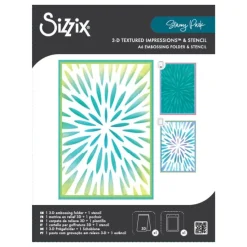 Carpeta de Texturas Burst of Bright Sizzix