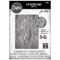 Carpeta de texturas Cracked Tim Holtz Sizzix