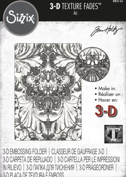 Carpeta de Texturas Damask Tim Holtz Para Sizzix 665733