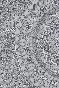 Carpeta de texturas Half Mandala Sizzix 665597