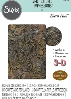 Carpeta de texturas Keys Sizzix 666279