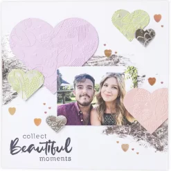 Carpeta de Texturas Mark Making Hearts Sizzix 666038