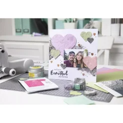 Carpeta de Texturas Mark Making Hearts Sizzix 666038