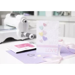 Carpeta de Texturas Mark Making Hearts Sizzix 666038