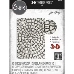 Carpeta de Texturas Multi-Level Mosaic para Sizzix de Tim Holtz