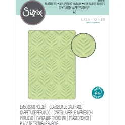 Carpeta de Texturas Multi-Level Palm Repeat para Sizzix de Lisa Jones