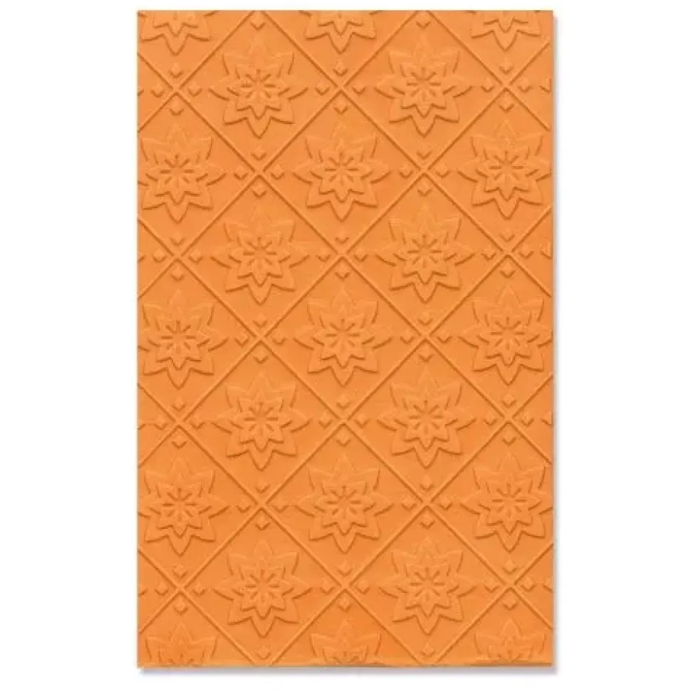 Carpeta de Texturas Multi-Level Mini Mosaic para Sizzix de Lisa Jones