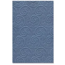 Carpeta de Texturas Ornamental Spiral De Sizzix
