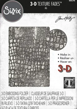 Carpeta de texturas Reptile Sizzix 666296