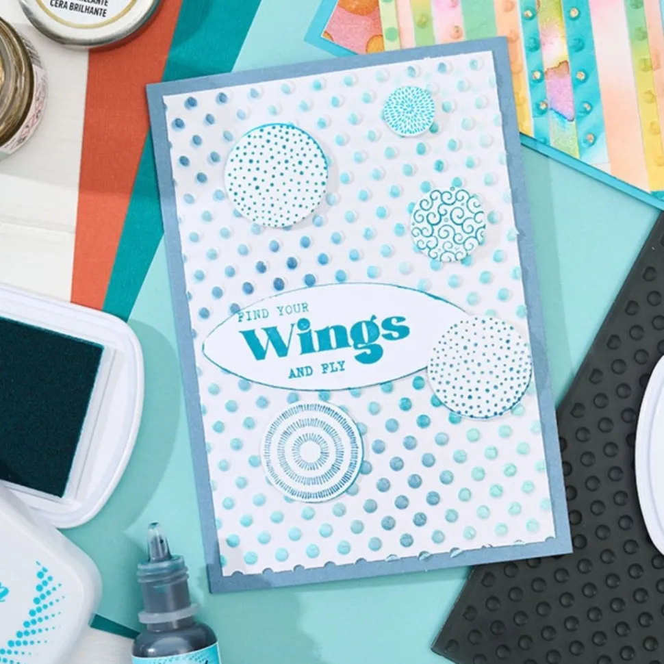 Carpeta de Texturas Rock the Dots Sizzix