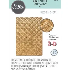 Carpeta de Texturas Shells Para Sizzix 664514